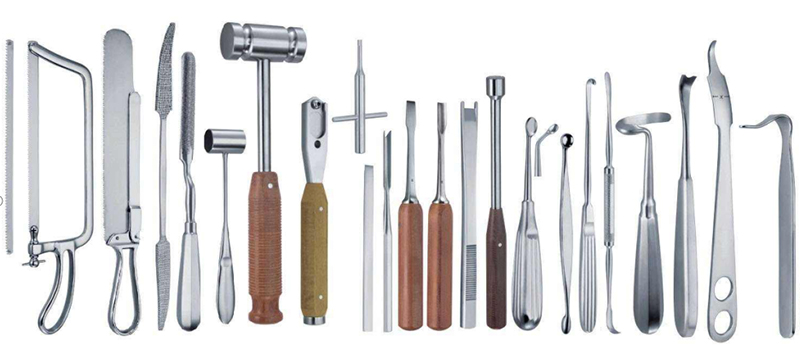 Commonly used medical surgical instruments