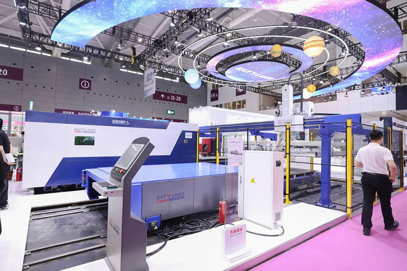 SLU series laser cutting automated production line