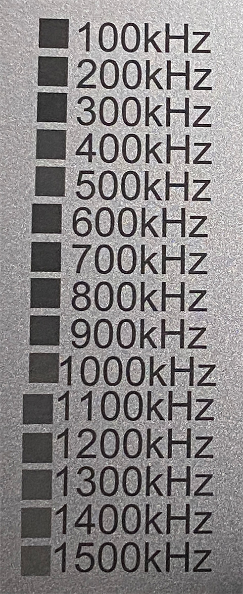 The Influence of Pulse Frequency (Q-Frequency) on Laser Black Marking on Anodized Aluminum