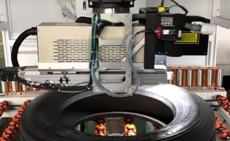 Automated Tire Marking Production Line