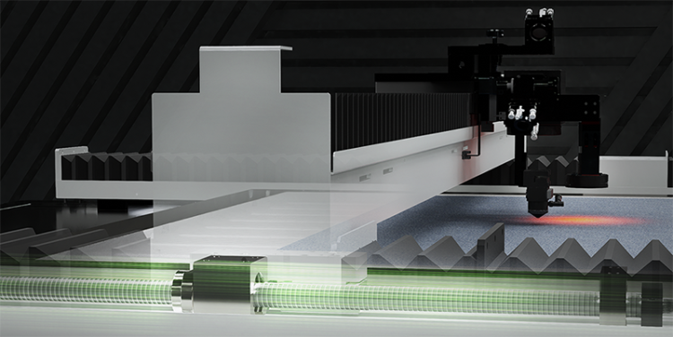 four-axis precision laser cutting machine