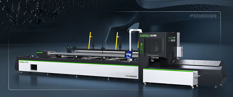 fully automatic fiber laser tube cutting machine